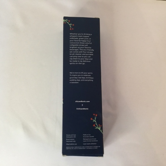 Chic & tonic Silicone Straws - Picture 4 of 4